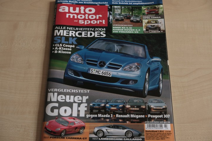 Auto Motor und Sport 23/2003